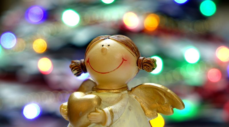 Christmas angel ornament