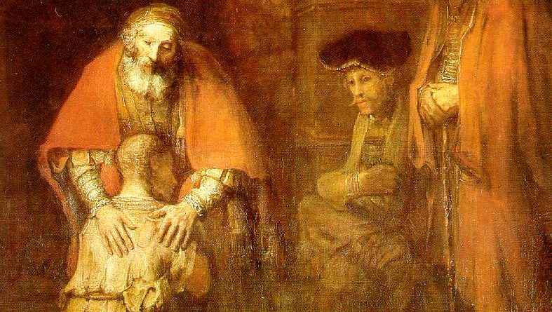 Rembrandt Harmensz van Rijn - 'Return of the Prodigal Son', Rembrandt, circa 1668. In the Public Domain.